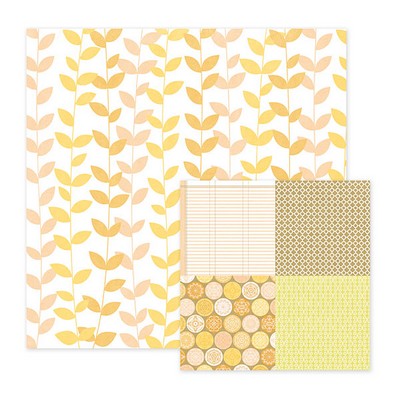 WeR Memory Keepers - Tres Elegant - Graceful 12x12 d/sided paper  (pack of 10)