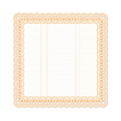 WeR Memory Keepers - Tres Elegant - Fancy 12x12 die cut paper  (pack of 5)