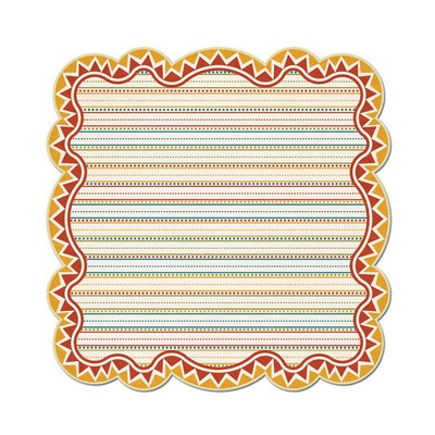 WeR Memory Keepers - Fiesta - Grande 12x12 die-cut paper  (pack of 5)