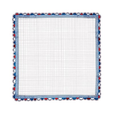 WeR Memory Keepers - Yankee Doodles - Scallop Doodle 12x12 die-cut paper  (pack of 5)