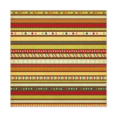 WeR Memory Keepers - Friends Furever - Collars 12x12 glitter paper  (pack of 5)