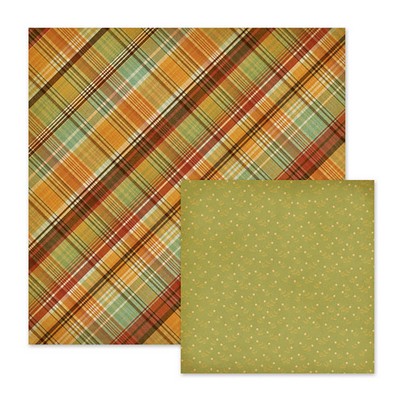 WeR Memory Keepers - Autumn Splendour - Tawny 12x12 d/sided paper  (pack of 10)