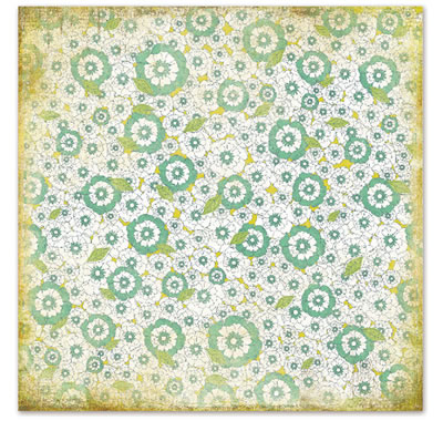 WeR Memory Keepers - Good Day Sunshine - Robin 12x12 glitter paper  (pack of 5)