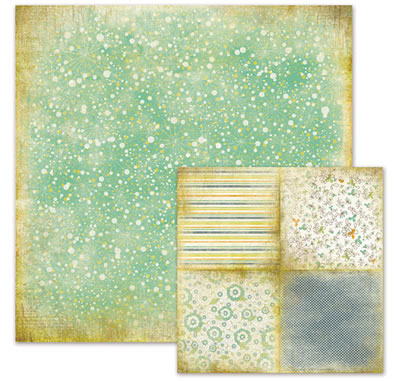 WeR Memory Keepers - Good Day Sunshine - Jane 12x12 d/sided paper  (pack of 10)