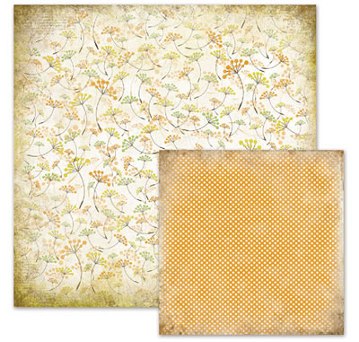 WeR Memory Keepers - Good Day Sunshine - Heidi 12x12 d/sided paper  (pack of 10)