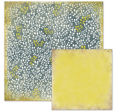 WeR Memory Keepers - Good Day Sunshine - Sandra 12x12 d/sided paper  (pack of 10)