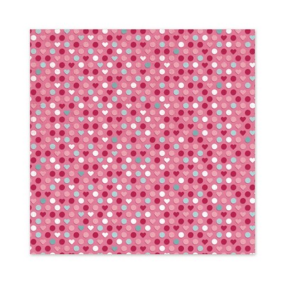 WeR Memory Keepers - Love Struck - Forever Yours 12x12 glitter paper  (pack of 5)
