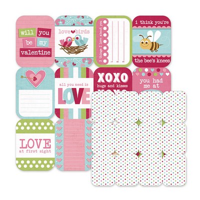 WeR Memory Keepers - Love Struck - Cupid 12x12 die-cut paper  (pack of 5)