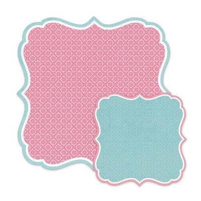 WeR Memory Keepers - Love Struck - Kiss Me 12x12 die-cut paper  (pack of 5)