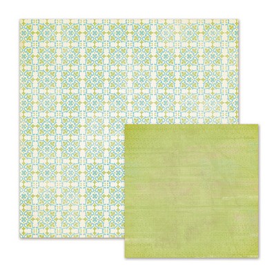 WeR Memory Keepers - Cotton Tail - Seedling 12x12 d/sided paper  (pack of 10)