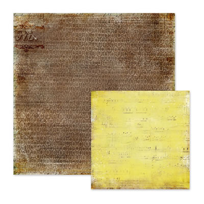 WeR Memory Keepers - Anthologie - Defined 12x12 d/sided paper  (pack of 10)