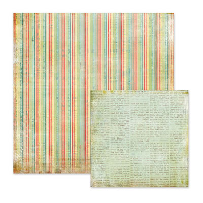 WeR Memory Keepers - Anthologie - Harmony 12x12 d/sided paper  (pack of 10)