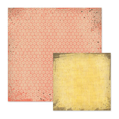 WeR Memory Keepers - Down the Boardwalk - Sunbathe 12x12 d/sided paper  (pack of 10)