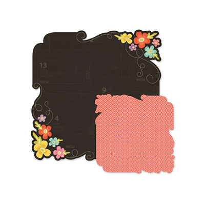 WeR Memory Keepers - Love to Craft - Artist 12x12 die-cut paper  (pack of 5)