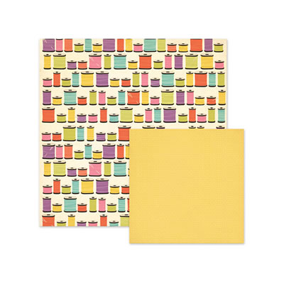 WeR Memory Keepers - Love to Craft - Spools 12x12 d/sided paper  (pack of 10)