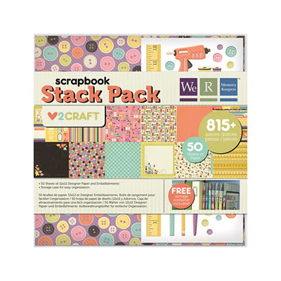 WeR Memory Keepers - Love to Craft - Stack Pack  (sold individually)