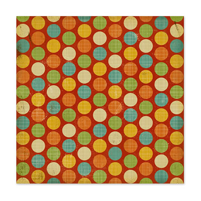 WeR Memory Keepers - Hall Pass - Notebook 12x12 UV coated paper  (pack of 5)