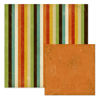 WeR Memory Keepers - Hall Pass - Recess 12x12 d/sided paper  (pack of 10)