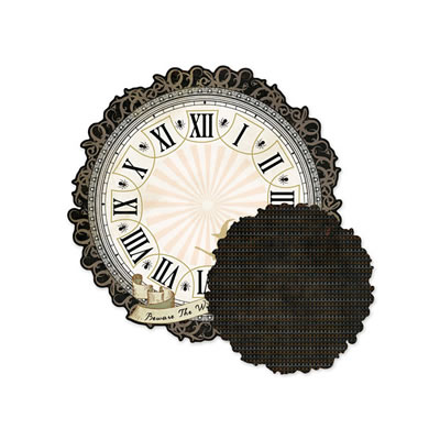 WeR Memory Keepers - Black Widow - Witching Hour 12x12 die-cut paper  (pack of 5)