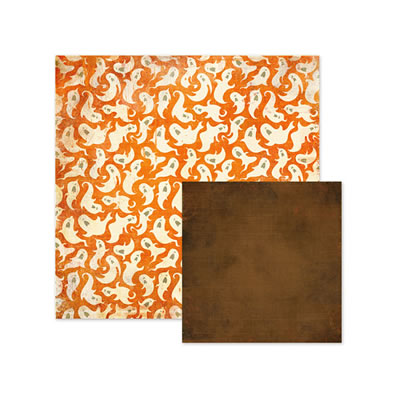WeR Memory Keepers - Black Widow - Screech 12x12 d/sided paper  (pack of 10)