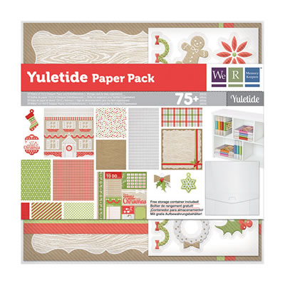 WeR Memory Keepers - Yuletide - 6x6 Paper Pad  (sold in 3's)