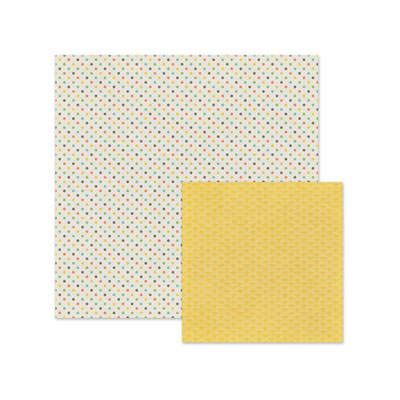 WeR Memory Keepers - Simply Spring - Umbrella 12x12 d/sided paper  (pack of 12)