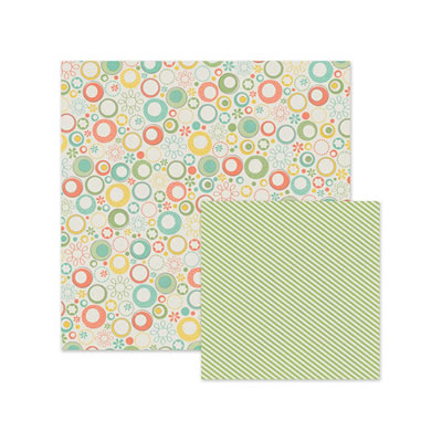 WeR Memory Keepers - Simply Spring - Springtime 12x12 d/sided paper  (pack of 12)