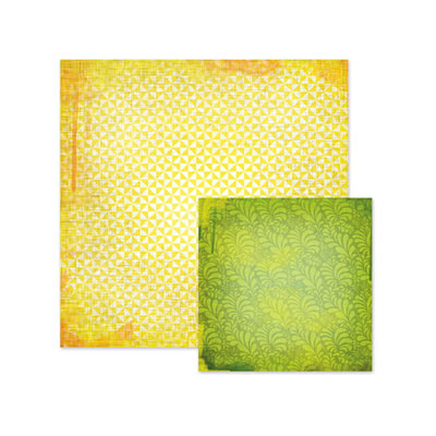 WeR Memory Keepers - Feelin' Groovy - Jazzed 12x12 d/sided paper  (pack of 12)