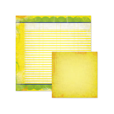 WeR Memory Keepers - Feelin' Groovy - Journal 12x12 d/sided paper  (pack of 12)