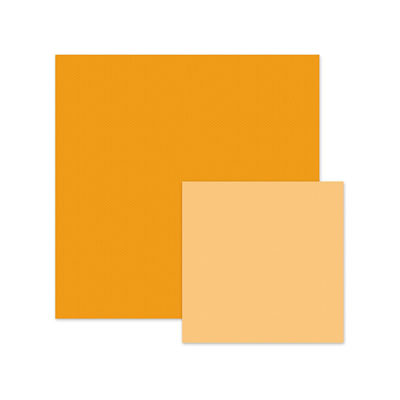 WeR Memory Keepers - Feelin' Groovy - Textured Cardstock - Orange  (pack of 12)