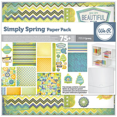 WeR Memory Keepers - Feelin' Groovy - 12x12 Paper Pack  (sold individually)