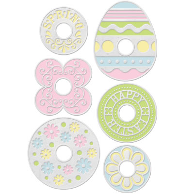 WeR Memory Keepers - Designer Gromlets Spring  (sold in 3's)