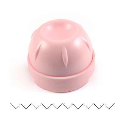 WeR Memory Keepers - Crafters Magnetic Twist Trimmer Blade - Pinking  (sold individually)