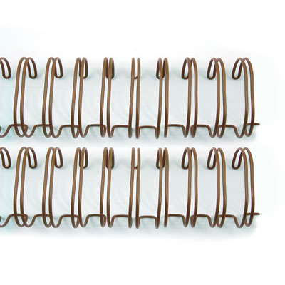 WeR Memory Keepers - The Cinch Wire Binders - Antique Gold 1.00" 2/pk  (sold individually)