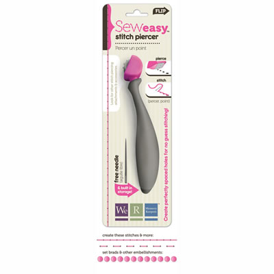 WeR Memory Keepers - Sew Easy Stitch Piercer + Straight Stitch  (sold individually)