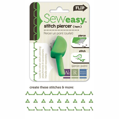 WeR Memory Keepers - Sew Easy Stitch Piercer - Hem  (sold in 3's)
