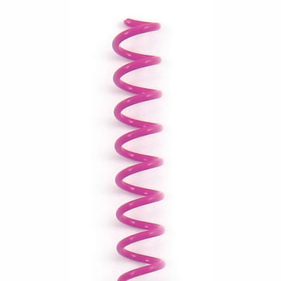 WeR Memory Keepers - The Cinch Spiral Binding - Raspberry 1.00" 2/pk  (sold individually)