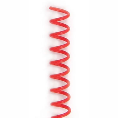 WeR Memory Keepers - The Cinch Spiral Binding - Red Licorice 1.00" 2/pk  (sold individually)