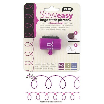 WeR Memory Keepers - Sew Easy Stitch Piercer - Loop de Loop  (sold in 3's)
