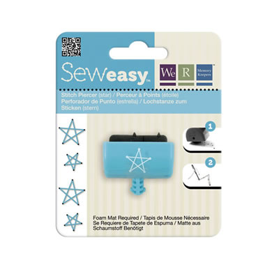 WeR Memory Keepers - Sew Easy - Star  (sold in 3's)