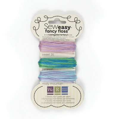 WeR Memory Keepers - Sew Easy Floss - Variegated Floss Tertiary  (sold in 3's)