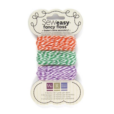 WeR Memory Keepers - Sew Easy Floss - Baker's Twine Secondary  (sold in 3's)