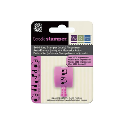 WeR Memory Keepers - Doodle Stamper - Music  (sold in 3's)