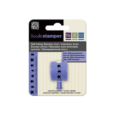 WeR Memory Keepers - Doodle Stamper - Star  (sold in 3's)