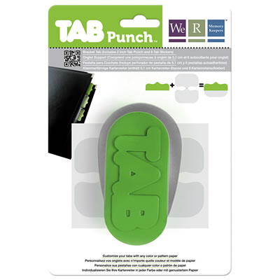 WeR Memory Keepers - Tab Punch - Bracket  (sold individually)