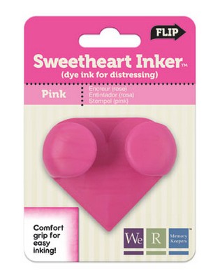 WeR Memory Keepers - Sweet Heart Inkerz - Pink  (sold in 3's)