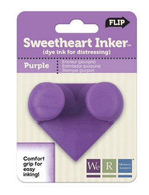 WeR Memory Keepers - Sweet Heart Inkerz - Purple  (sold in 3's)