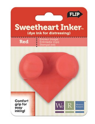 WeR Memory Keepers - Sweet Heart Inkerz - Red  (sold in 3's)