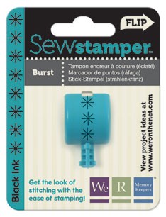 WeR Memory Keepers - Sew Stamper - Burst  (sold in 3's)