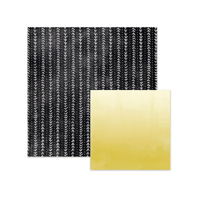 We R Memory Keepers - Chalkboard - Stencil 12x12 d/sided paper (pack of 12)